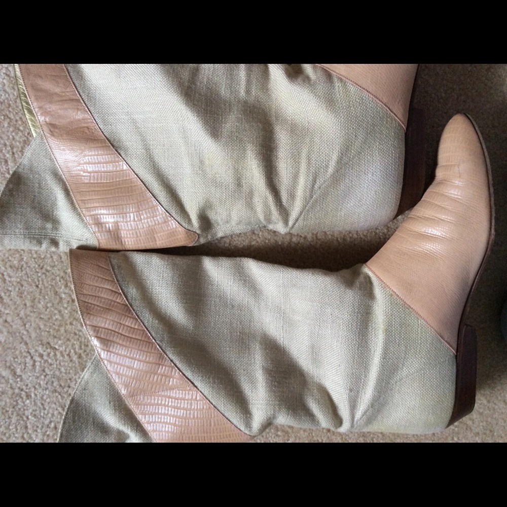 Linen Boots - Picture 6 of 7
